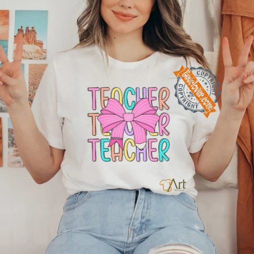 Coquette Teacher shirt