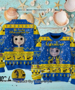 Coraline Be Careful What You Wish For Sweater