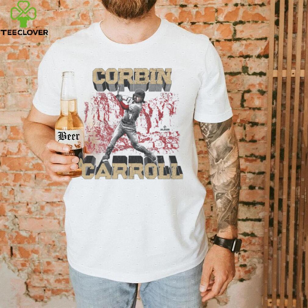 Corbin Carroll Arizona Block Shirt Corbin Carroll Arizona Block Shirt