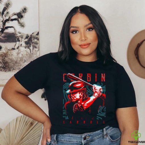 Corbin Carroll Arizona Diamondbacks heat stroke art shirt