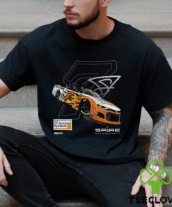 Corey LaJoie Checkered Flag Black Graphic 1 Spot T Shirt