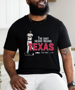 Corey seager shot heard round Texas mlbpa 2023 shirt