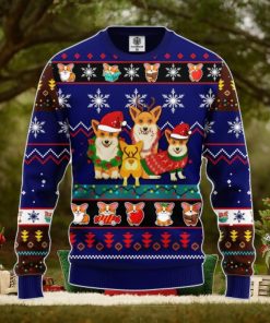 Corgi Cute Noel Mc Ugly Christmas Blue 1 Amazing Gift Men And Women Christmas Gift