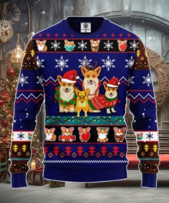 Corgi Cute Noel Mc Ugly Christmas Blue 1 Amazing Gift Men And Women Christmas Gift