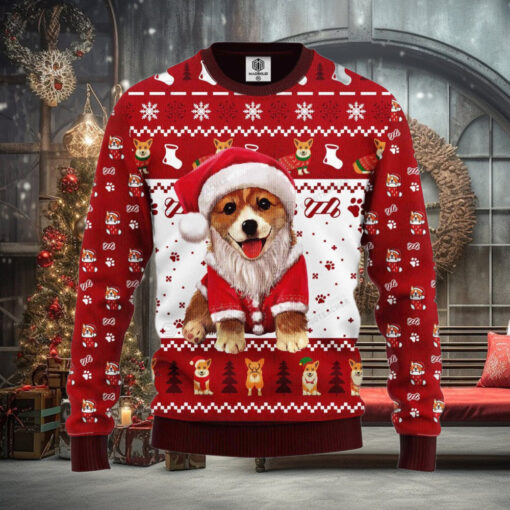 Corgi Noel Cute Christmas Ugly christmas Sweater For Men & Women