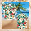 Corgi and Palm tree Hawaiian Shirt