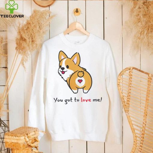 Corgi you got to love me hoodie, sweater, longsleeve, shirt v-neck, t-shirt