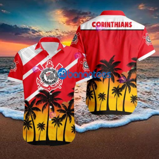 Corinthians FC 3D Printing Coconut Beach Hawaiian Shirt