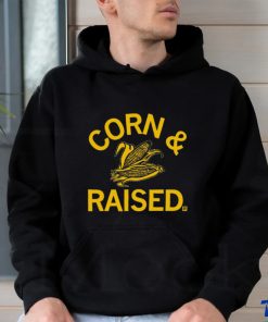 Corn and Raised 2023 logo shirt