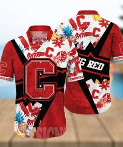 Cornell Big Red NCAA Floral All Over Print Classic Hawaiian Shirt