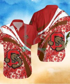 Cornell Big Red NCAA Hibiscus Tropical Flower Hawaiian Shirt