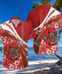 Cornell Big Red NCAA Hibiscus Tropical Flower Hawaiian Shirt