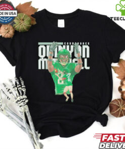 Cornerback Quinyon Mitchell Philadelphia Eagles Football Shirt, showcasing a design celebrating Quinyon Mitchell's skills and contributions to the Philadelphia Eagles as a standout cornerback, perfect for fans supporting this rising star on defense.