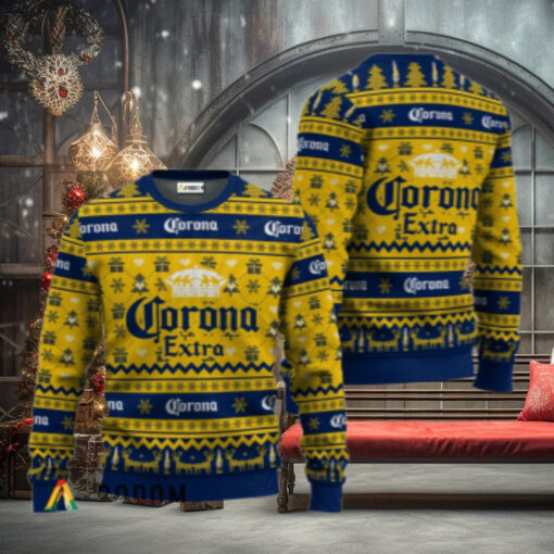 Corona Extra Festive All Over Ugly Sweater