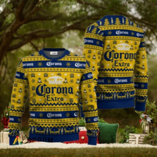 Corona Extra Festive All Over Ugly Sweater