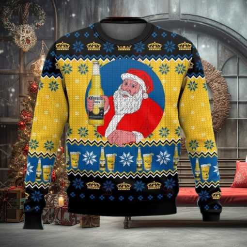 Corona Extra Santa Ugly Sweater Christmas 3D Printed