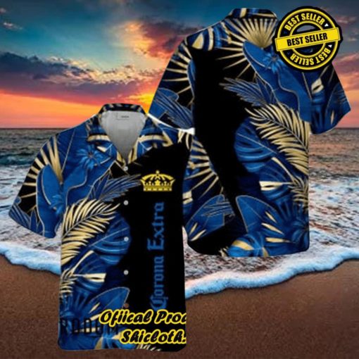 Corona Extra Tropical Palm Hawaiian Shirts