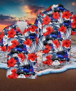 Corozal, Puerto Rico, Nevarez Ambulance Hawaiian Shirt Summer Holiday Gift