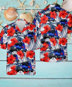 Corozal, Puerto Rico, Nevarez Ambulance Hawaiian Shirt Summer Holiday Gift