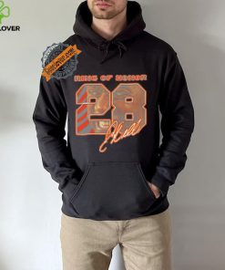 Correy Dillon 28 Cincinnati Bengals football ring of honor signature shirt
