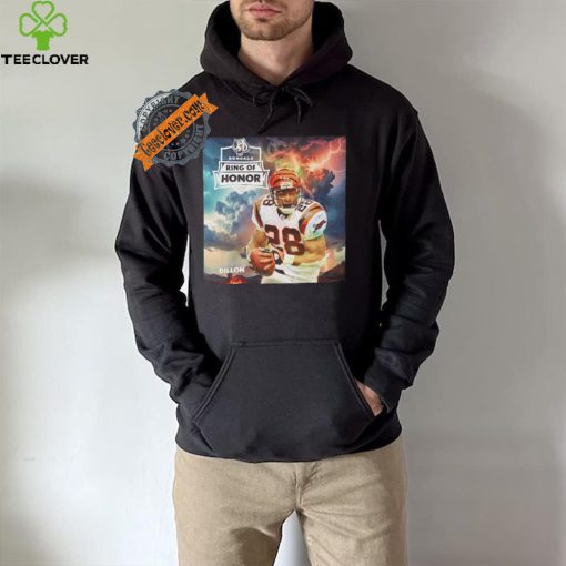 Correy Dillon Cincinnati Bengals football ring of honor shirt