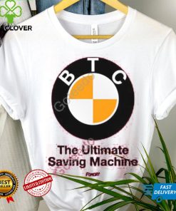 Cory Klippsten Wearing Btc The Ultimate Saving Machine Bitcoin Long Sleeve T Shirt