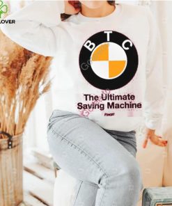 Cory Klippsten Wearing Btc The Ultimate Saving Machine Bitcoin Long Sleeve T Shirt