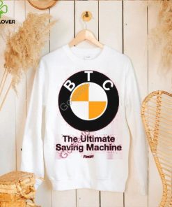 Cory Klippsten Wearing Btc The Ultimate Saving Machine Bitcoin Long Sleeve T Shirt