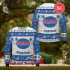 Costco Custom Name White Design Logo Snowflake Ugly Christmas Sweater