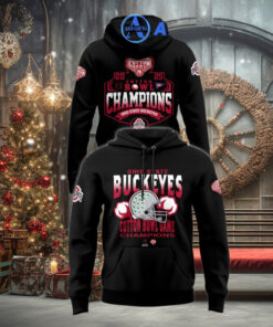 Cotton Bowl Champions 2025 For Ohio State Buckeyes For Fans Limited Hoodie