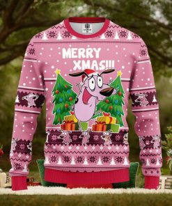 Couage The Cowardly Ugly Christmas Sweater Amazing Gift Men And Women Christmas Gift