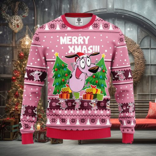 Couage The Cowardly Ugly Christmas Sweater Amazing Gift Men And Women Christmas Gift