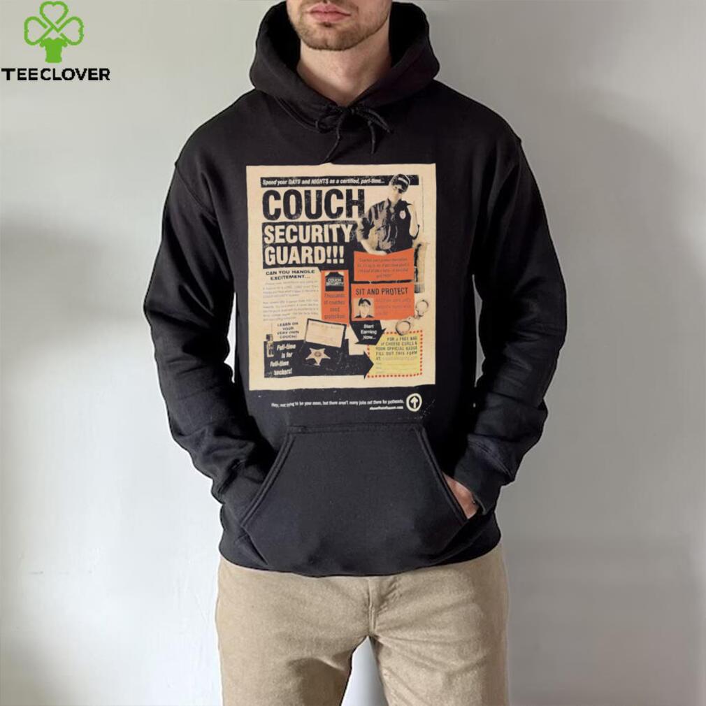 Couch Security Guard shirt Couch Security Guard shirt