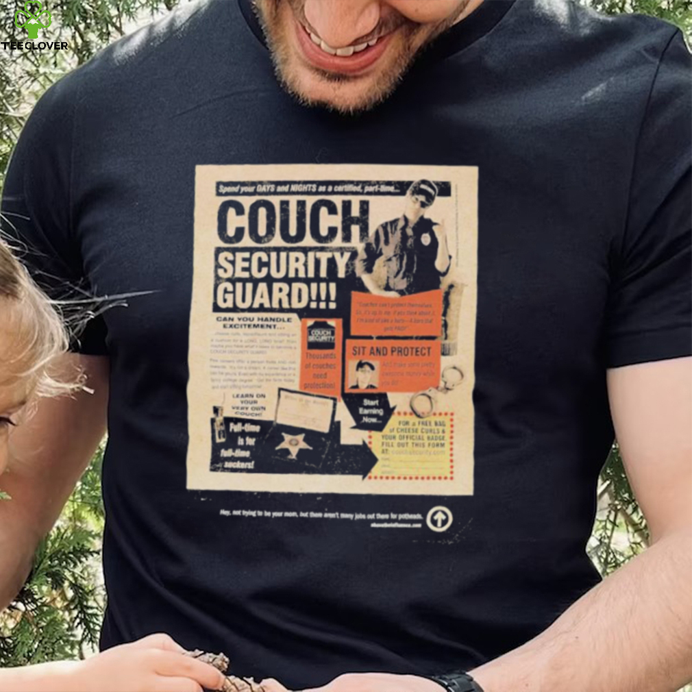 Couch Security Guard shirt Couch Security Guard shirt