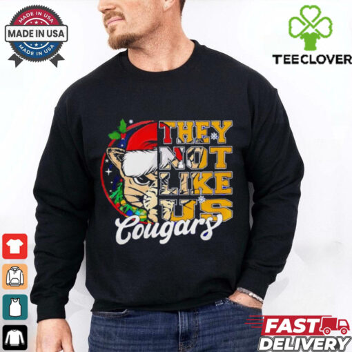 Cougars They Not Like Us christmas shirt
