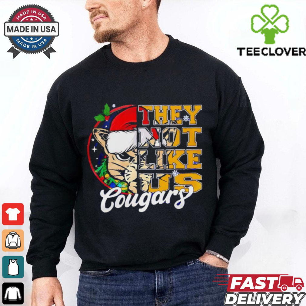 Cougars They Not Like Us christmas shirt Cougars They Not Like Us christmas shirt