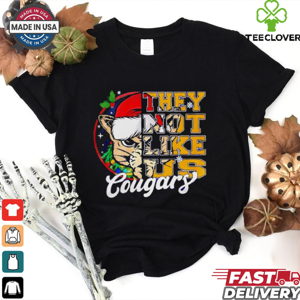 Cougars They Not Like Us christmas shirt Cougars They Not Like Us christmas shirt