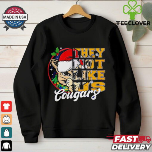 Cougars They Not Like Us christmas shirt