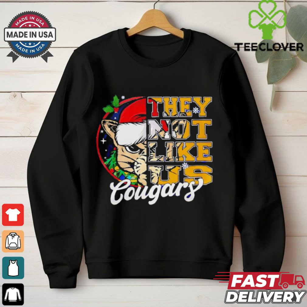 Cougars They Not Like Us christmas shirt Cougars They Not Like Us christmas shirt