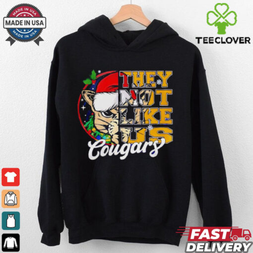 Cougars They Not Like Us christmas shirt