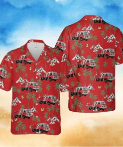 Country Fire Authority (CFA) Tanker Hawaiian Shirt