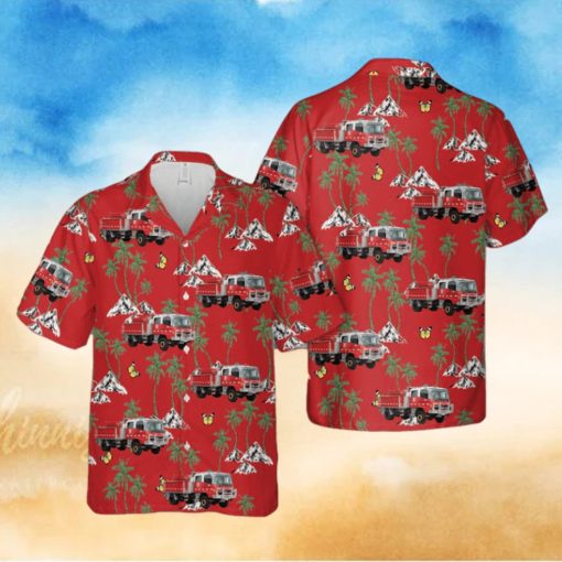 Country Fire Authority (CFA) Tanker Hawaiian Shirt