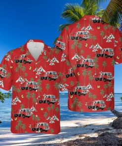 Country Fire Authority (CFA) Tanker Hawaiian Shirt