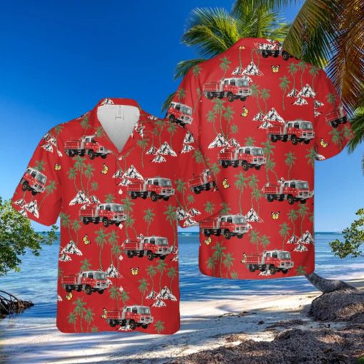 Country Fire Authority (CFA) Tanker Hawaiian Shirt