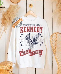 Country before party Kennedy America strong 1776 2024 shirt