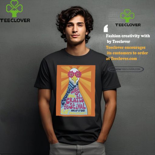 Coupeville Arts And Crafts Festival August 10 11 2024 60Th Anniversary Poster Shirt