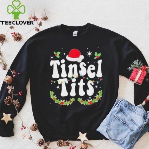Couple Christmas Jingle Balls Tinsel Tits Shirt