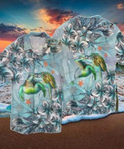 Couple Turtle Hawaiian Shirt Impressive Gift For Men And Women