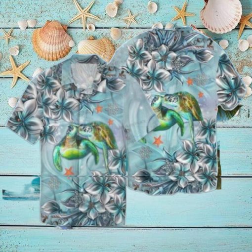 Couple Turtle Hawaiian Shirt Impressive Gift For Men And Women