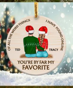 Couple You’re my favorite Christmas Ornament